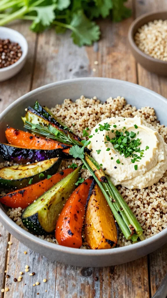 17 Healthy Dinner Recipes for Weight Losing That Actually Taste Good - 14. Roasted Vegetable Buddha Bowl 1