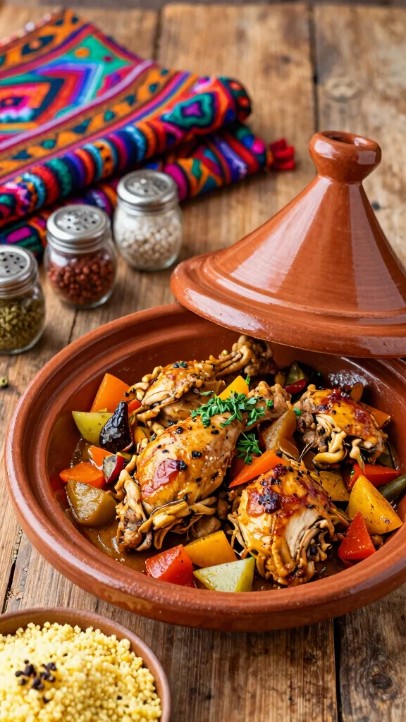 17 Healthy Dinner Recipes for Weight Losing That Actually Taste Good - 8. Moroccan Chicken Tagine 1
