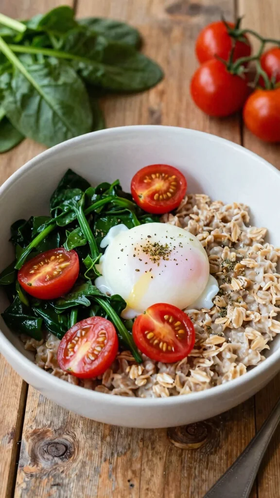 17 Healthy Lunch Box Ideas for Adults & Kids - 13. Savory Oatmeal 1