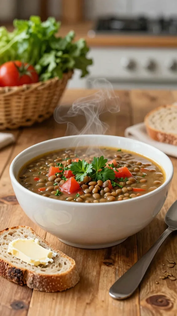 17 Healthy Lunch Box Ideas for Adults & Kids - 8. Lentil Soup 1