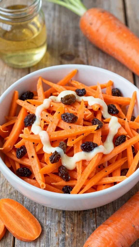 17 Healthy Recipes Lunch Ideas for Clean Eating - 13. Carrot and Raisin Salad 1