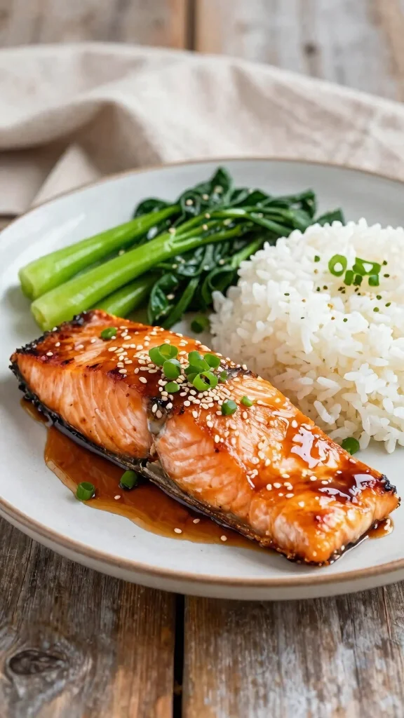 17 Healthy and Easy Dinner Recipes Anyone Can Cook - 7. Baked Teriyaki Salmon 1