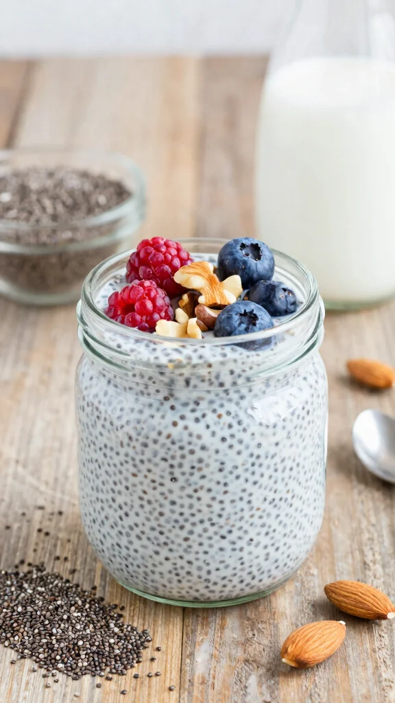 17 Lunch Healthy Ideas for Everyday Cooking - 17. Chia Seed Pudding 1