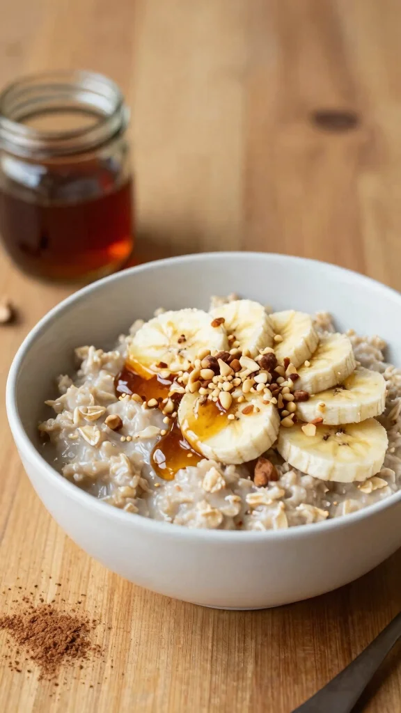 17 Lunch Ideas Healthy and Easy to Make - 17. Oatmeal with Fruits and Nuts 1