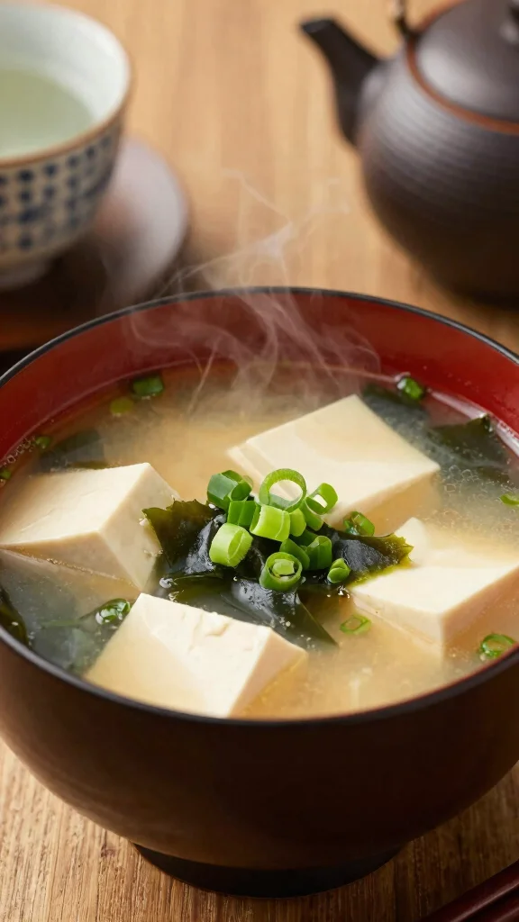17 Quick and Healthy Dinner Recipes Under 30 Minutes - 17. Miso Soup with Tofu and Seaweed 1