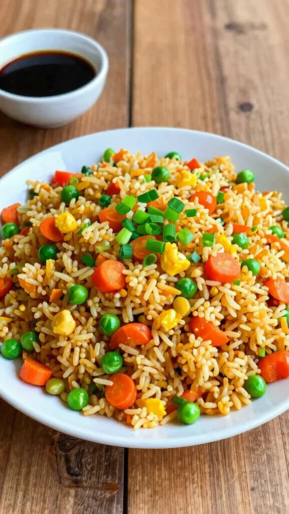 17 Quick and Healthy Dinner Recipes Under 30 Minutes - 7. Veggie Fried Rice 1