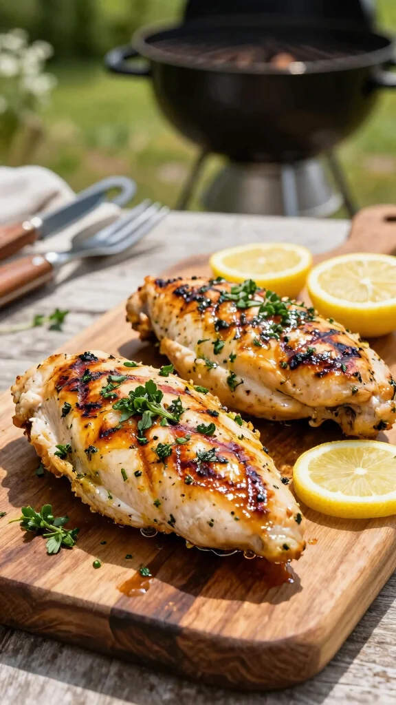 18 Easy and Healthy Dinner Recipes for Everyday Cooking - 11. Lemon Herb Grilled Chicken 1
