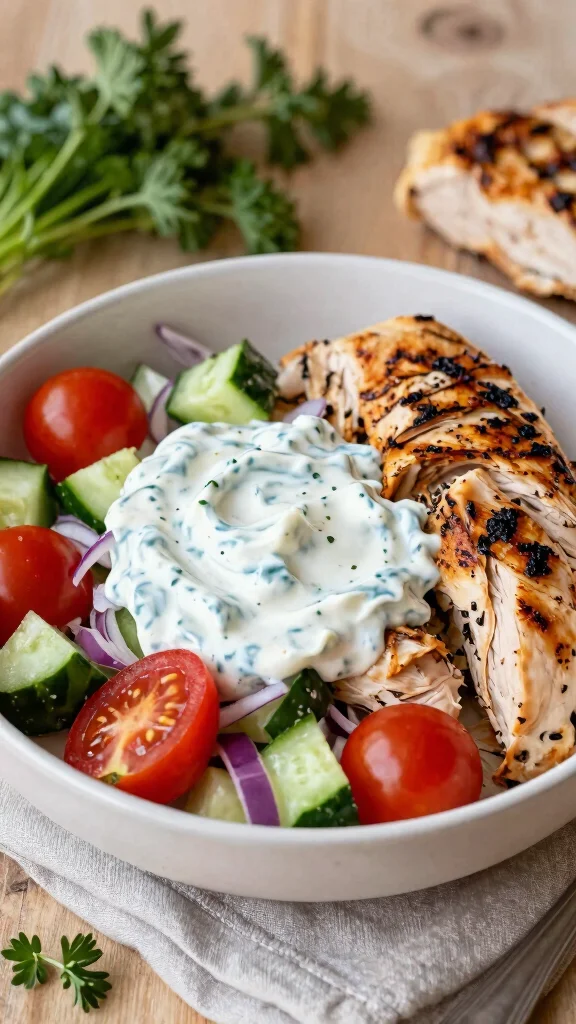 18 Healthy Dinner Recipes for Family Everyone Will Love - 12. Greek Chicken Bowl 1