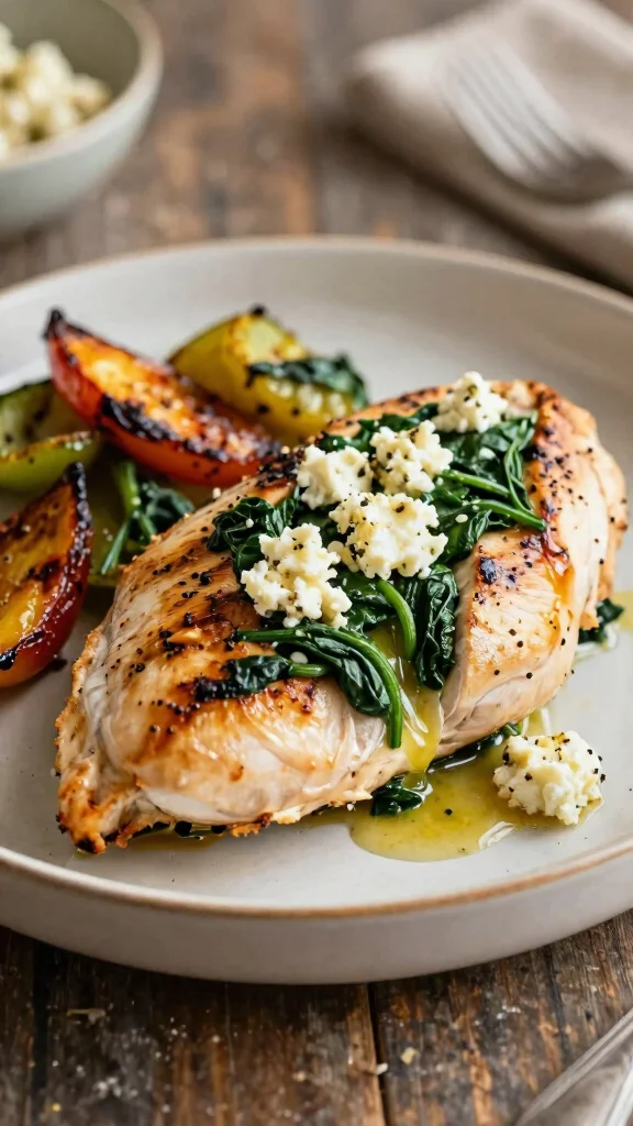 18 Healthy Dinner Recipes for Family Everyone Will Love - 14. Spinach and Feta Stuffed Chicken Breast 1