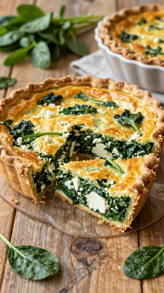 18 Healthy Dinner Recipes for Family Everyone Will Love - 17. Spinach & Feta Quiche 1