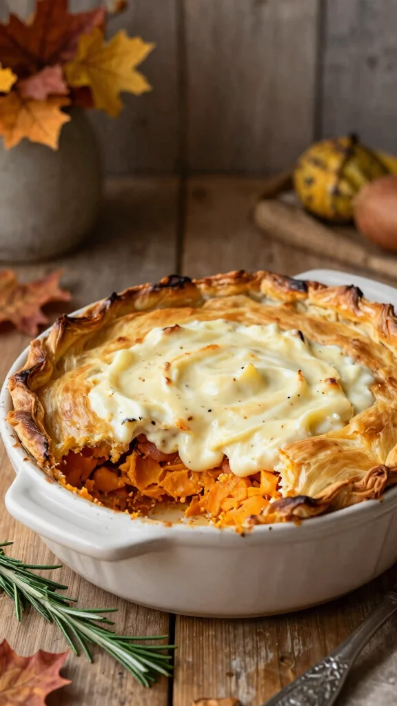 18 Healthy Fall Dinner Recipes You'll Love - 12. Sweet Potato and Lentil Shepherd's Pie 1
