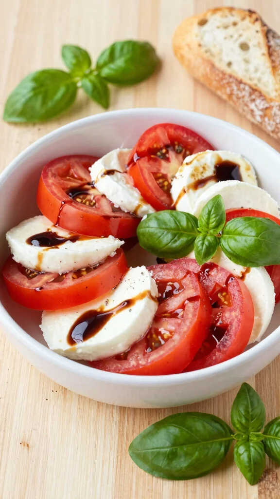 18 Healthy Lunch Bowls Packed with Flavor - 17. Caprese Salad Bowl 1