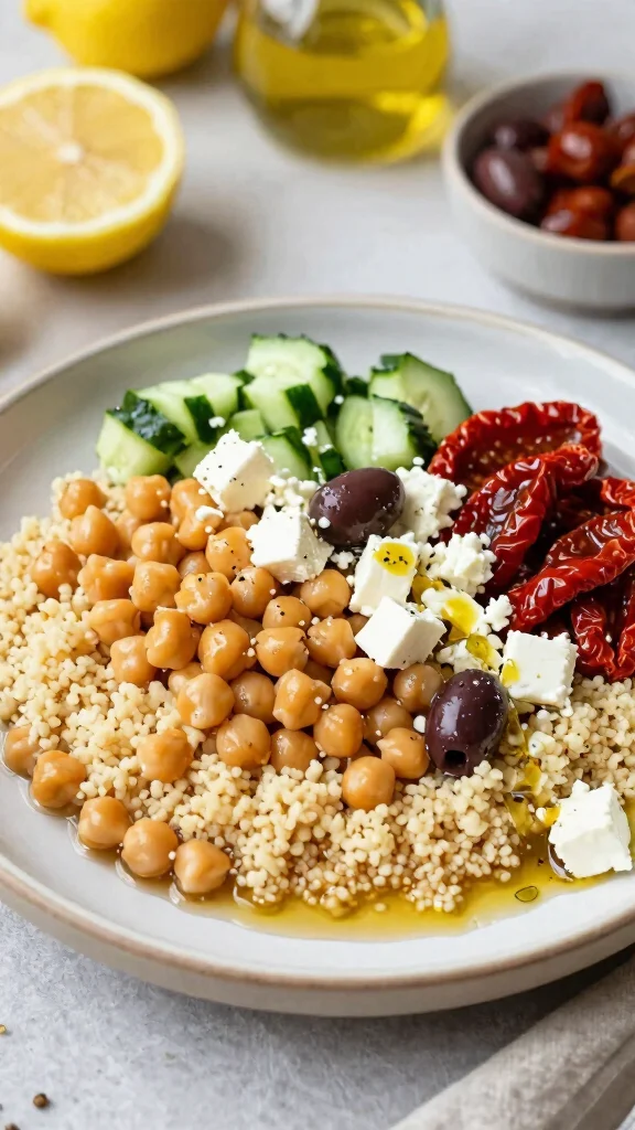 18 Healthy Lunch Bowls Packed with Flavor - 2. Mediterranean Chickpea Bowl 1