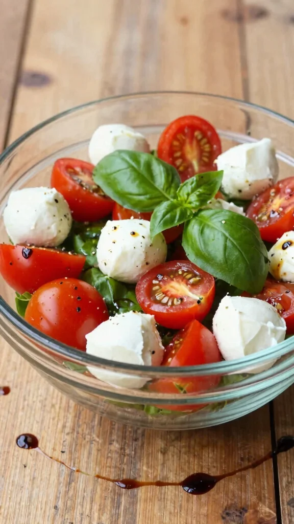 18 Healthy Lunch Meal Prep Ideas for the Week - 16. Caprese Pasta Salad 1