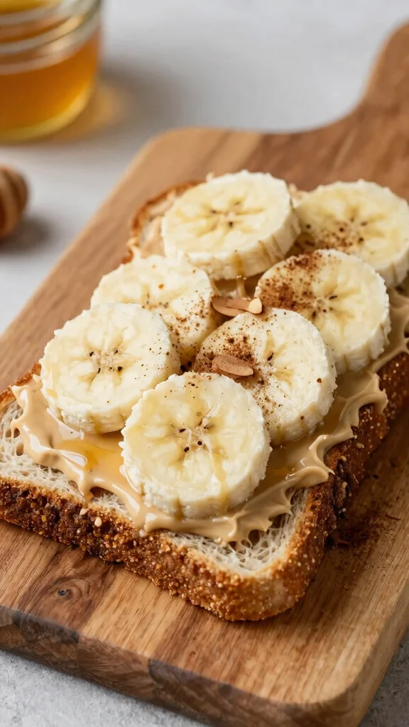 18 Healthy Lunch Recipes for Everyday Eating - 12. Banana & Almond Butter Toast 1