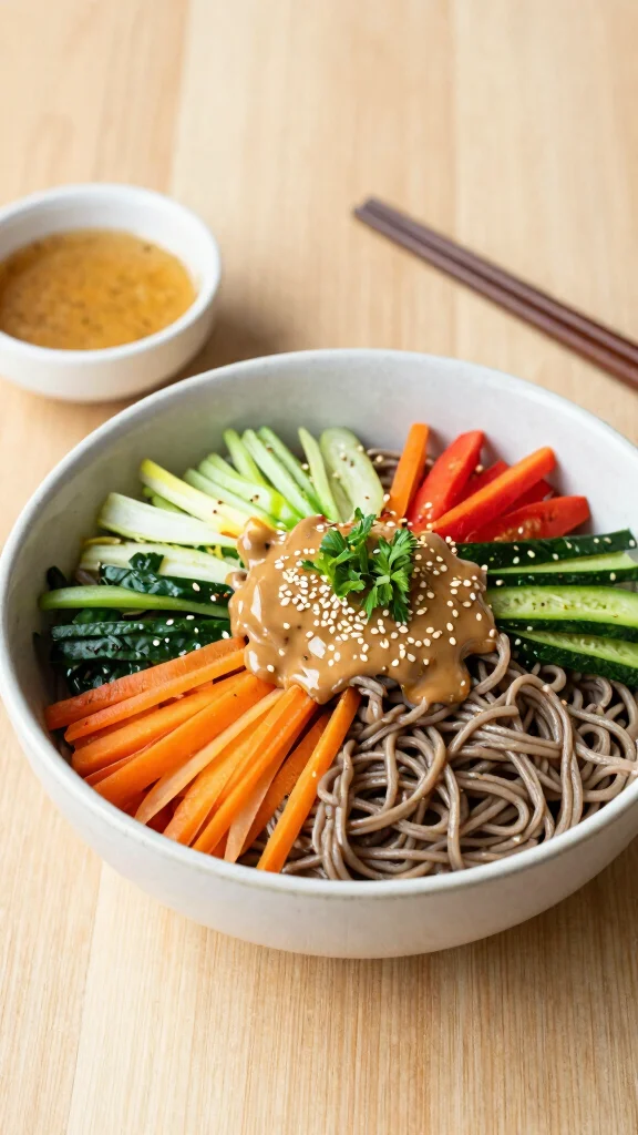 18 Healthy Lunch Recipes for Everyday Eating - 9. Asian Noodle Salad 1