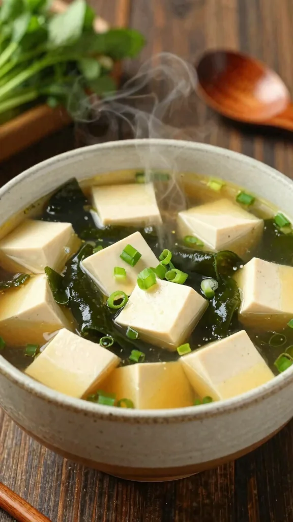 18 Healthy Meal Prep Lunch Ideas for Busy Weeks - 13. Miso Soup with Tofu & Seaweed 1