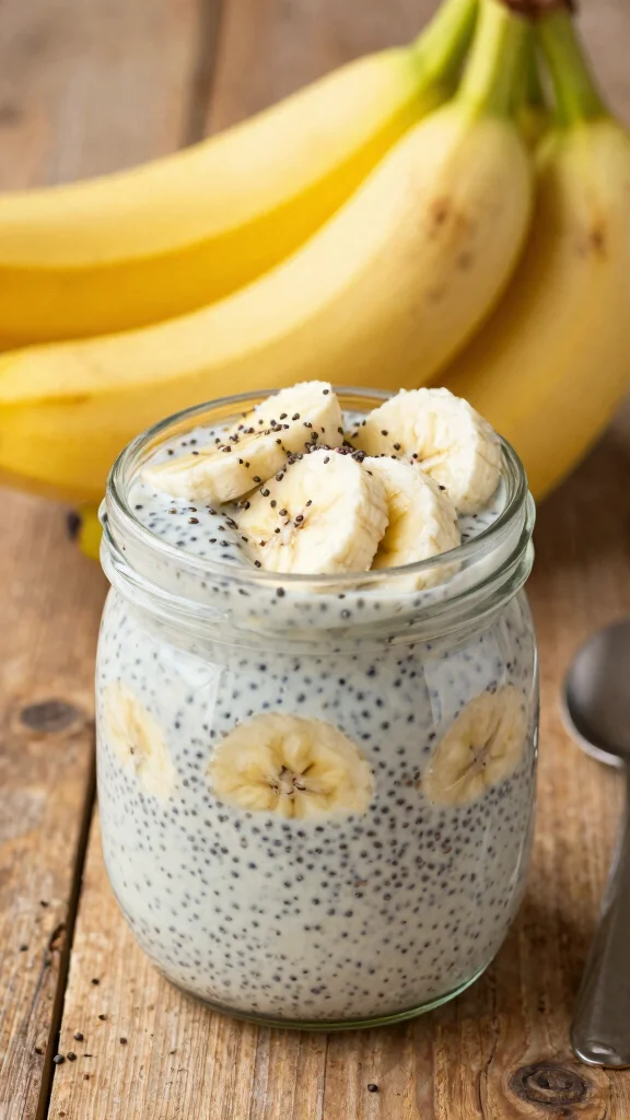 18 Healthy Meal Prep Lunch Ideas for Busy Weeks - 18. Banana & Chia Seed Pudding 1