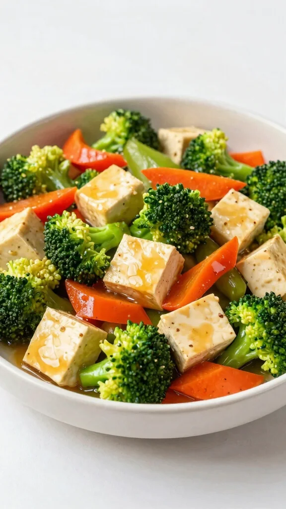 18 Healthy Summer Dinner Recipes Light & Fresh - 17. Vegetable Stir-Fry with Tofu 1