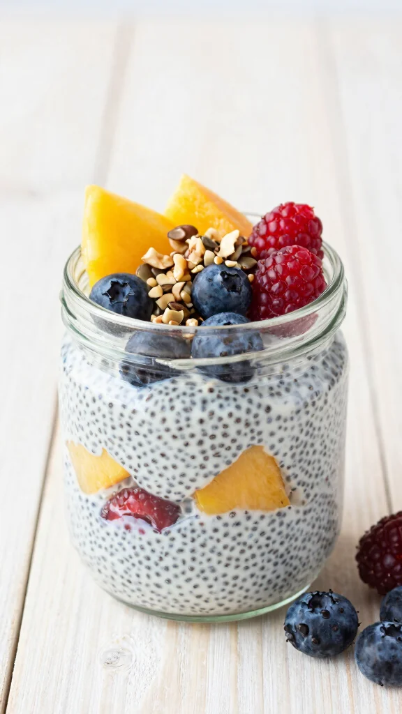 18 Healthy Work Lunch Ideas Easy to Pack - 11. Chia Seed Pudding 1