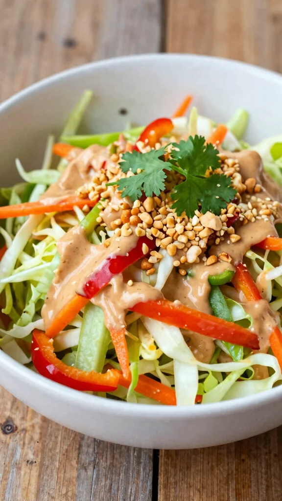 18 Healthy Work Lunch Ideas Easy to Pack - 13. Thai Peanut Noodle Salad 1