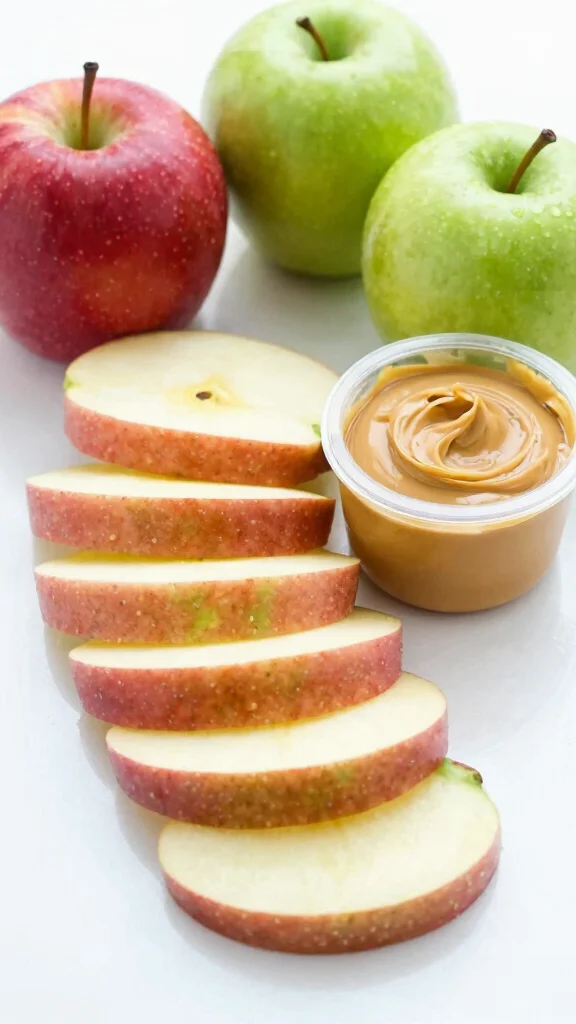 18 Healthy Work Lunch Ideas Easy to Pack - 17. Apple and Almond Butter Snack Packs 1