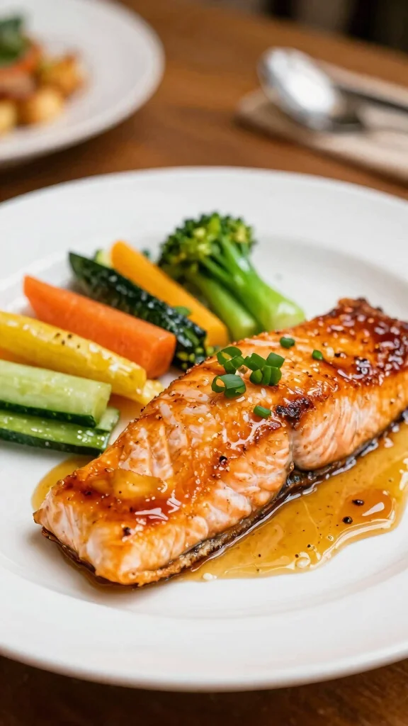 18 Quick Healthy Dinner Recipes Ready in 30 Minutes - 8. Honey Garlic Salmon 1