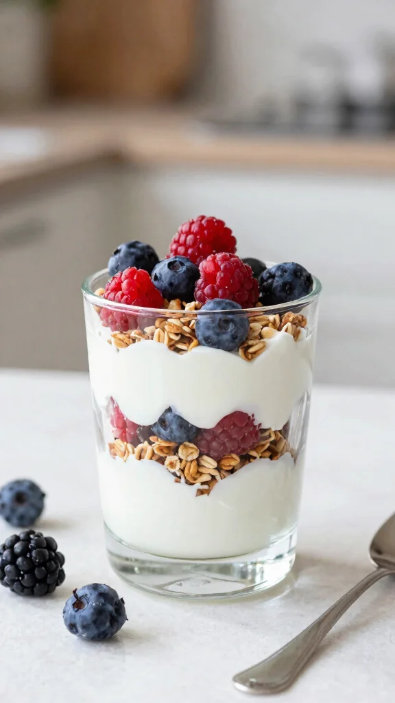 18 Quick Healthy Lunch Ideas for Busy Schedules - 13. Greek Yogurt Parfait 1