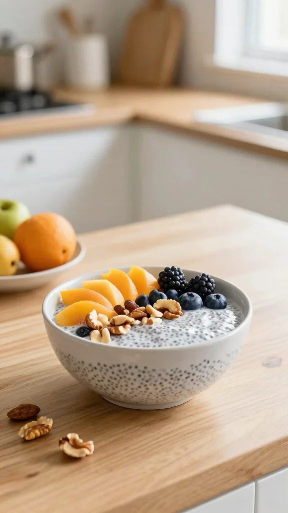 18 Quick Healthy Lunch Ideas for Busy Schedules - 18. Chia Seed Pudding 1