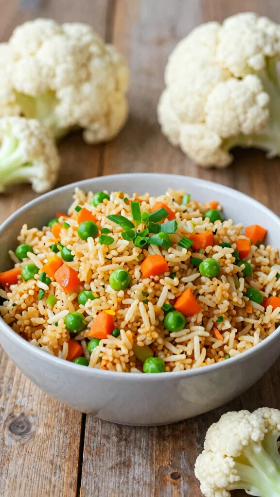 20 Healthy Dinner Recipes for Easy & Nutritious Meals - 7. Cauliflower Fried Rice 1